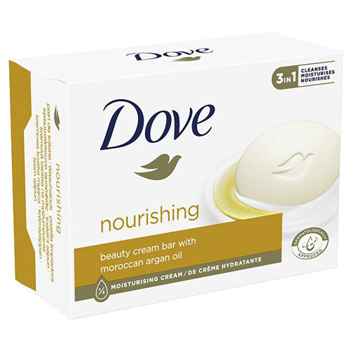 Dove Maitinamasis kremo muilas argano aliejus (90.0g) Moterims