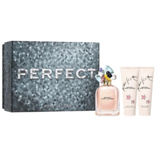 Marc Jacobs Perfect dāvanu komplekts EDP 100 ml, ķermeņa losjons 75 ml un dušas želeja 75 ml
