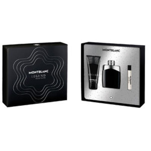 Mont Blanc Legend dāvanu komplekts EDT 100 ml, dušas želeja 100 ml un miniatūra EDT 7,5 ml vīriešiem