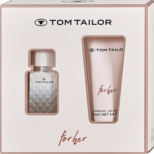 Tom Tailor Tom Tailor For Her dovanų rinkinys EDT 30 ml ir dušo gelis 100 ml