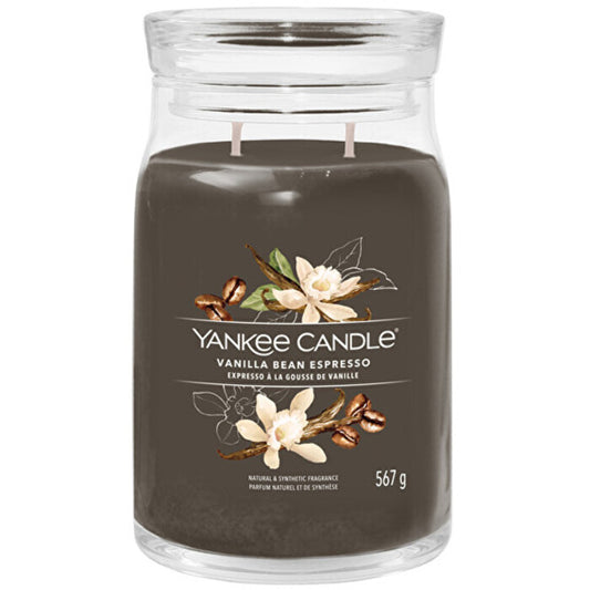 Yankee Candle „Vanilla Bean Espresso“ firminė žvakė (espresas su vanilės ankštimis)