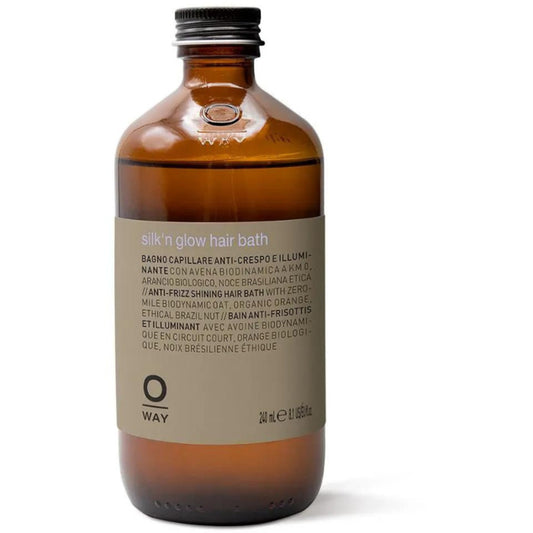 OWAY „Silk'n Glow“ plaukų vonelė – šampūnas nuo šiaušimosi