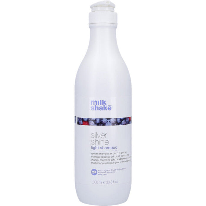 Milk Shake Silver Shine Light šampūnas (platinos šviesūs ir žili plaukai) 1000ml