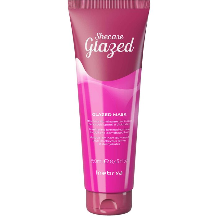 Inebrya Shecare glazēta, mirdzoša laminēšanas maska