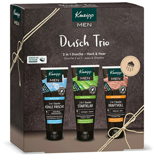 Kneipp vīriešu dušas trio komplekts (75 ml) vīriešiem