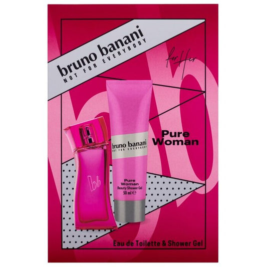 Bruno Banani Pure Woman Gift set EDT 30 ml and crescent gel 50 ml