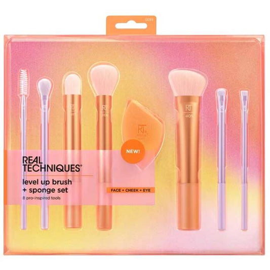 „Real Techniques“ „Level Up“ teptukų ir kempinių rinkinys