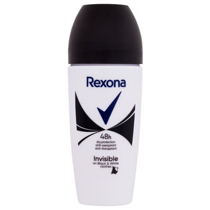 Rexona MotionSense Invisible Black + White rutulinis dezodorantas