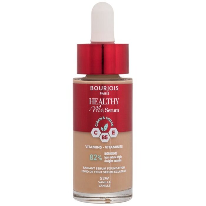 Bourjois „Healthy Mix“ valomasis ir veganiškas serumo makiažo pagrindas, 30 ml
