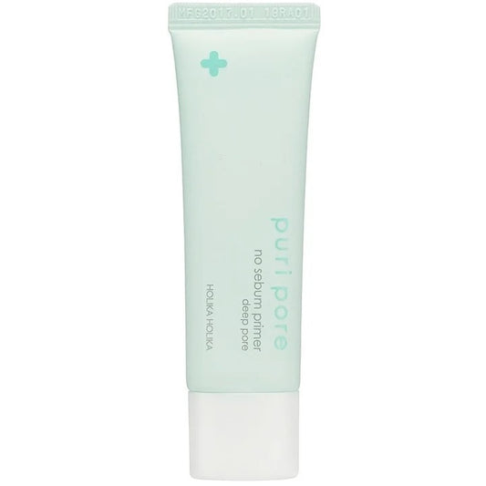 Holika Holika Puri Pore No Sebum Primer – makiažo pagrindas, skirtas kovoti su odos trūkumais.
