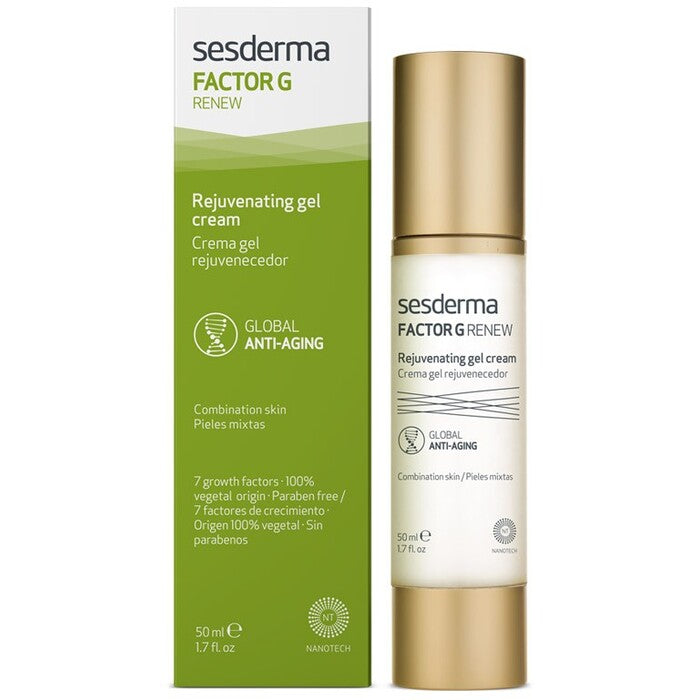 Sesderma Factor G Renew Rejuvenating Gel Cream gel cream to restore facial and neck contours.