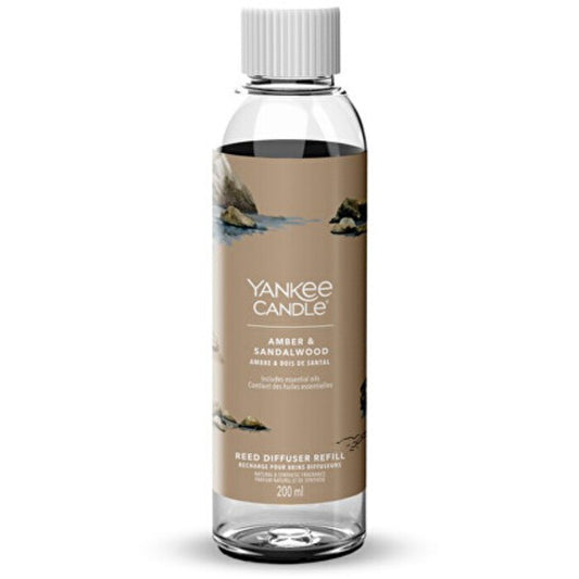 Yankee Cirle Signature dzintara un ciedra niedru difuzora uzpilde (dzintars un ciedra koks) (200 ml) unisex