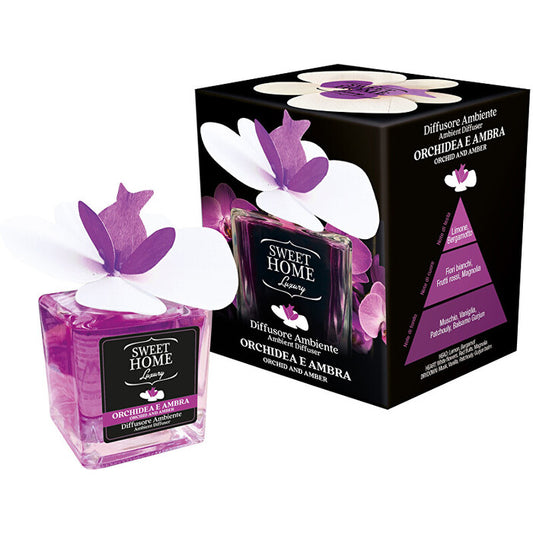 Sweet Home Collection Orhideju un dzintara luksusa difuzors - Aroma difuzors (150ml) Unisex