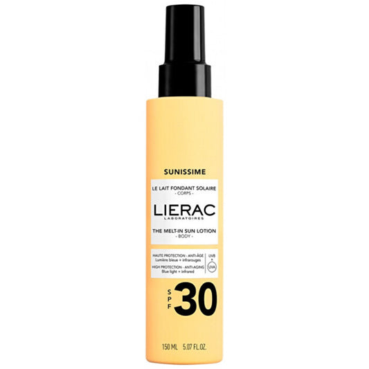 Lierac Sunissime The Melt-In Sun Lotion SPF 30 – sauļošanās krēms (150 ml) sievietēm