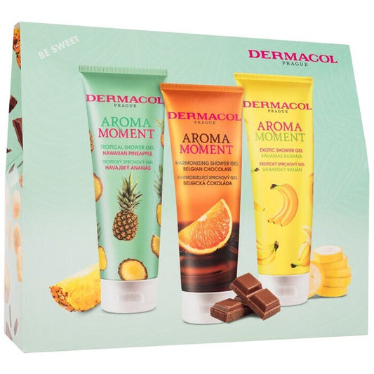 Dermacol Aroma Moment Be Sweet Set – dušas želejas dāvanu komplekts (250ml) Unisex