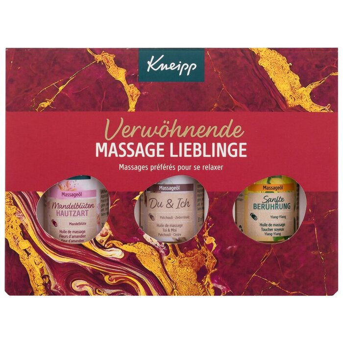 Kneipp masāžas eļļas dāvanu komplekts – dāvanu komplekts (20ml) sievietēm