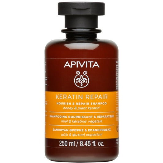 Apivita keratin restorative nourishing and restorative shampoo