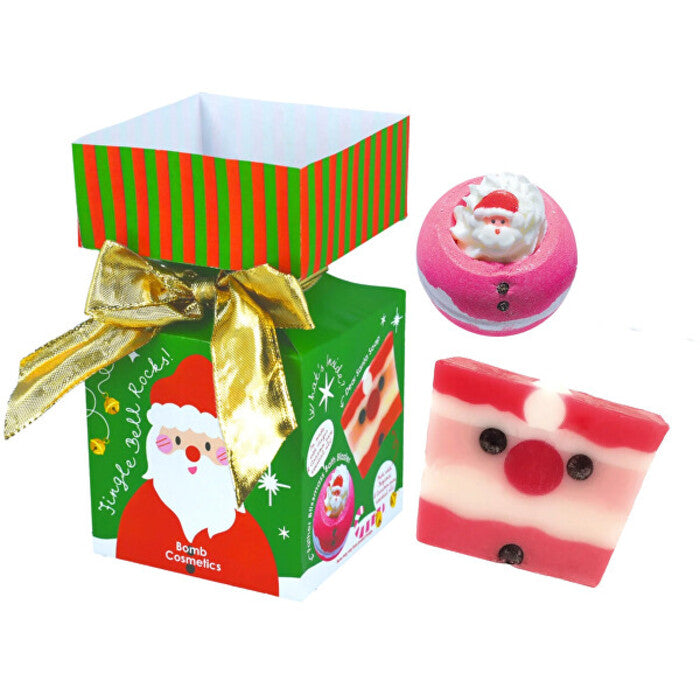 Bomb Cosmetics Jingle Bell Rock Mini Cracker — dāvanu komplekts sievietēm