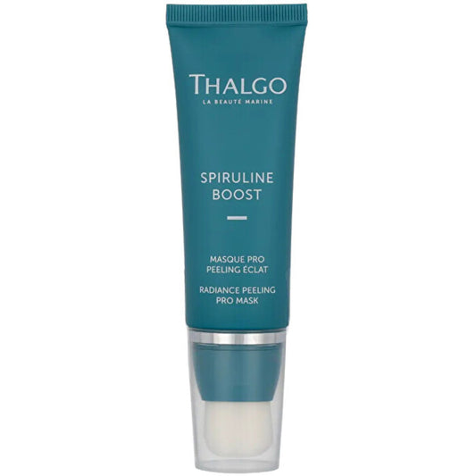 „Thalgo Spiruline Boost Radiance Peeling Pro Mask“ šveičiamoji kaukė spindinčiai odai
