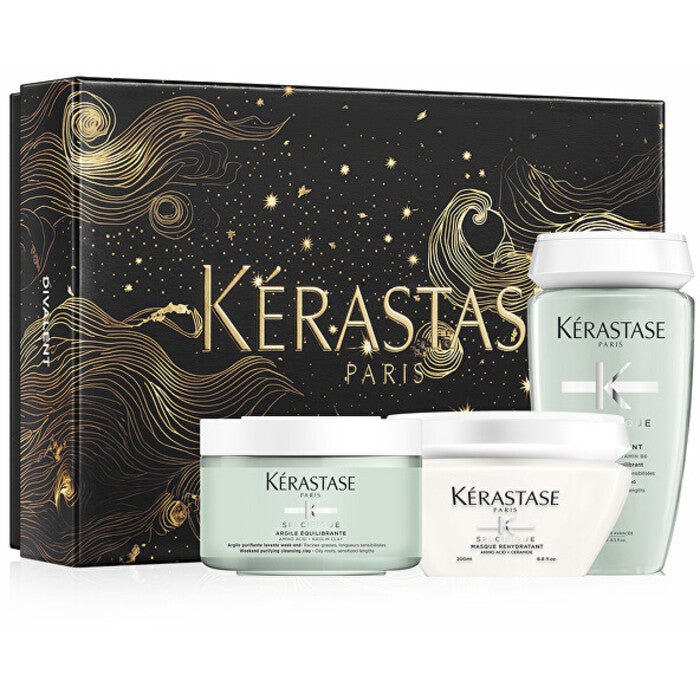Kérastase Specifique Divalent šventinis rinkinys – plaukų priežiūros dovanų rinkinys