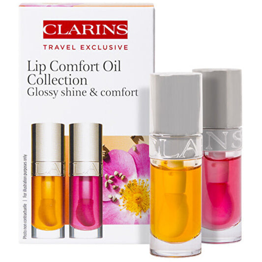Clarins Lip Comfort Oil Collection – lūpu eļļu dāvanu komplekts sievietēm
