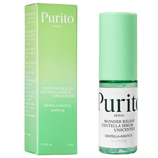 Purito Wonder Releaf Centella serumas be kvapo