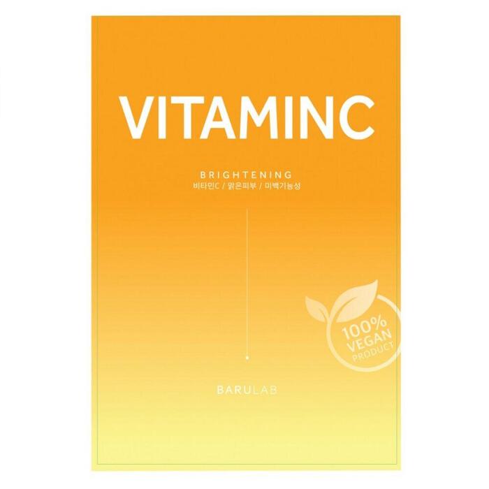 „Barulab Vitamin C Brightening The Clean Vegan Mask“ – minkštinanti ir skaistinanti veido kaukė