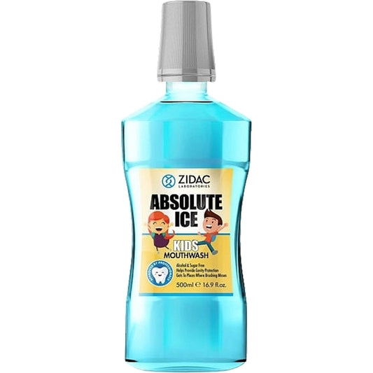 Zidac Laboratories "Absolute Ice Kids" mutes skalojamais līdzeklis sievietēm 500ml