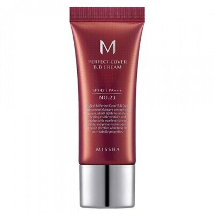„Missha M Perfect Cover BB Cream EX SPF 42 PA+++“ – BB kremas 20 ml - Glamur