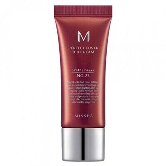 „Missha M Perfect Cover BB Cream EX SPF 42 PA+++“ – BB kremas 20 ml - Glamur