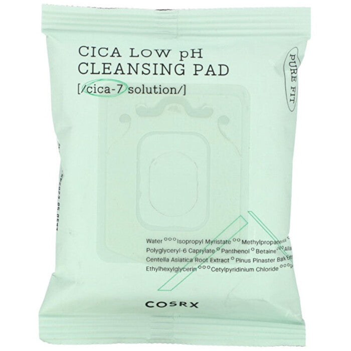 COSRX Pure Fit Cica Low Ph valomosios servetėlės - Valomosios servetėlės 100 vnt. Moterims