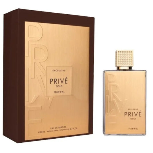 Riiffs Perfumes Exclusive Prive Gold EDP 80ml 