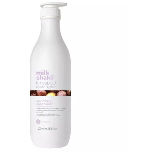 „Milk Shake K-Respect“ plaukų glotninimo kondicionierius – glotninamasis plaukų kondicionierius