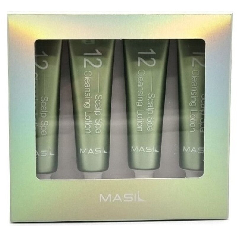 Masil Scalp Spa 12 Cleansing Lotion 4 x – Valomasis balzamas sveikai galvos odai