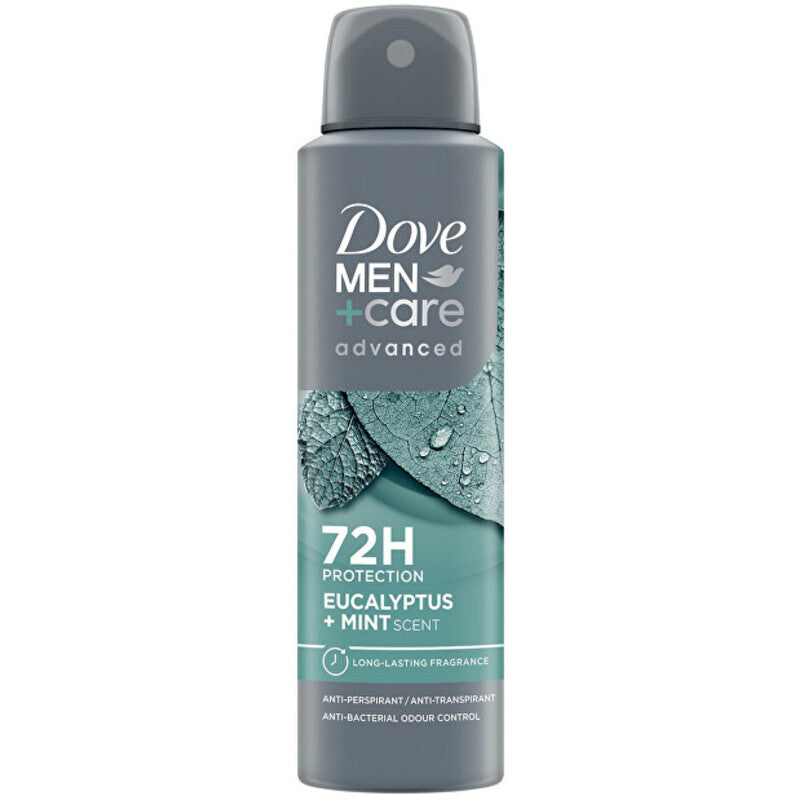 „Dove Men+Care Advanced Eucalyptus + Mint“ antiperspirantas – purškiamas antiperspirantas