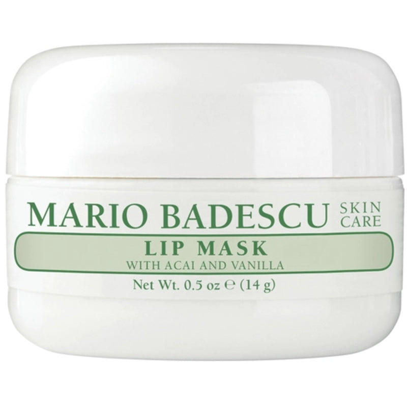 Mario Badescu lūpų kaukė su acai ir vanile - Naktinė lūpų kaukė