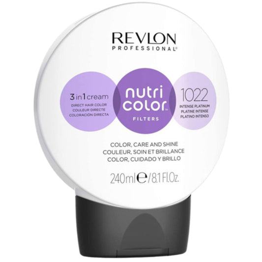 Revlon Professional Nutri Color Filters 3in1 kremas - maitinamoji kaukė su spalvos pigmentais spalvai atgaivinti 240 ml