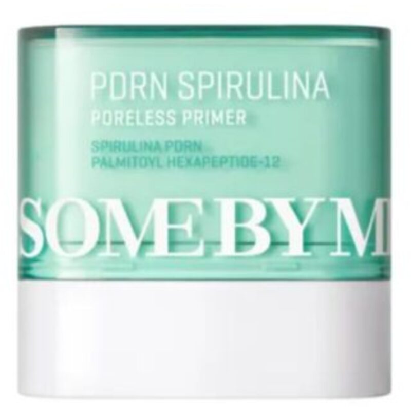 „Some By Mi PDRN SPIRULINA Poreless Primer“ – lengvas makiažo pagrindas, mažinantis poras.
