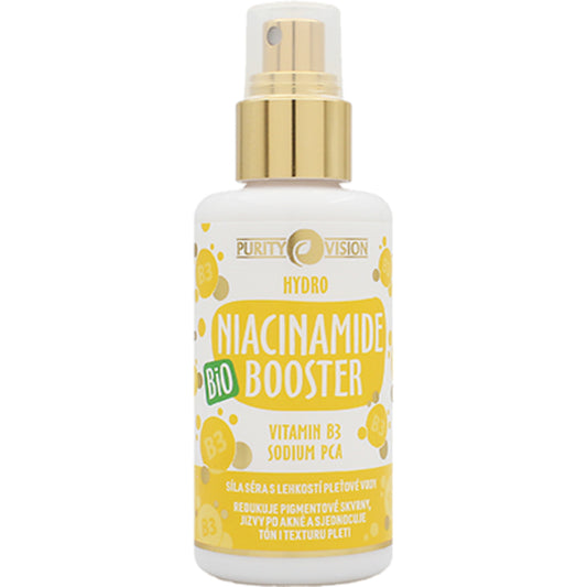 Purity Vision Bio Hydro Niacinamide Booster – riebalų kiekį reguliuojantis tonikas