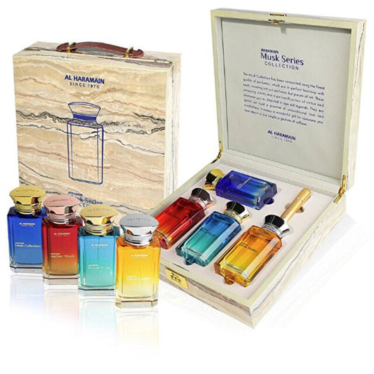 Al Haramain Musk Series Collection Dovanų Rinkinys EDP 4 x 100 ml and papildymo buteliukas