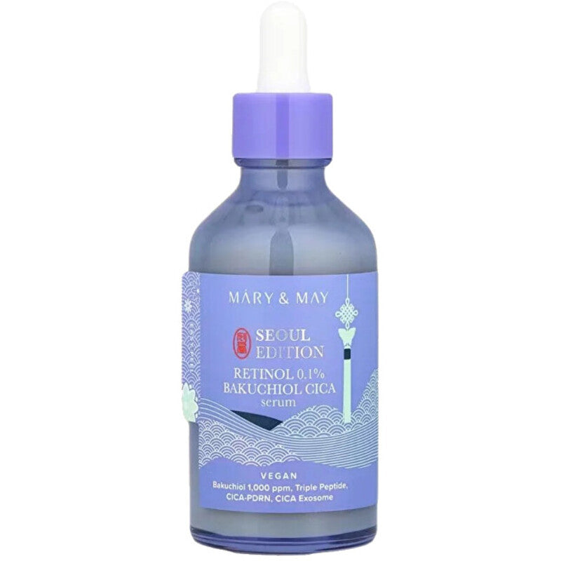 MARY & MAY Retinolis 0,1% Bakuchiol Cica Serum – Odos serumas