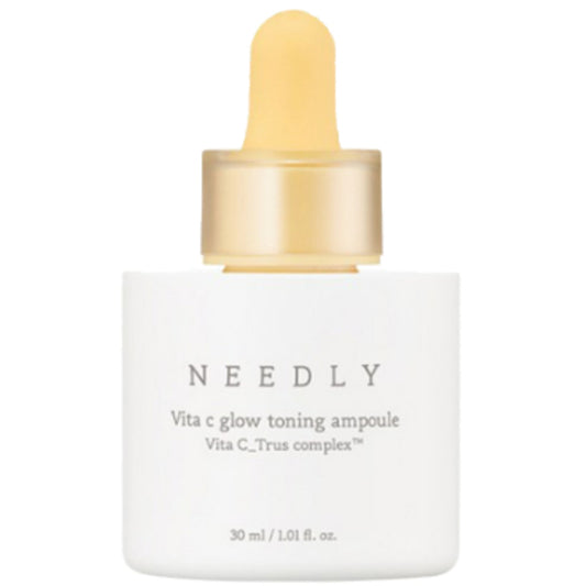 Needly „Vita C Glow“ tonizuojanti ampulė – skaistinamasis serumas su vitaminu C.