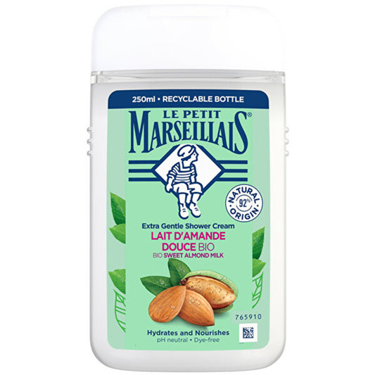 Le Petit Marseillais BIO saldžiųjų migdolų pieno dušo kremas - kreminė dušo želė