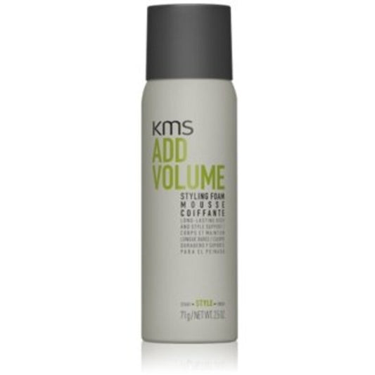 KMS Įpilkite „Volume Styling Foam“ – putų kietiklio, skirto apimčiai padidinti